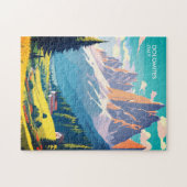 Dolomites Italy Vintage Travel Legpuzzel (Horizontaal)