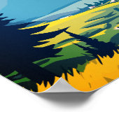 Dolomites Italy Vintage Travel Poster (Hoek)