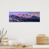 Dolomites Mountain Range, Italië Panorama Poster (Keuken)