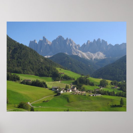Dolomites Poster (Voorkant)