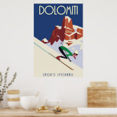Dolomites Poster (Keuken)