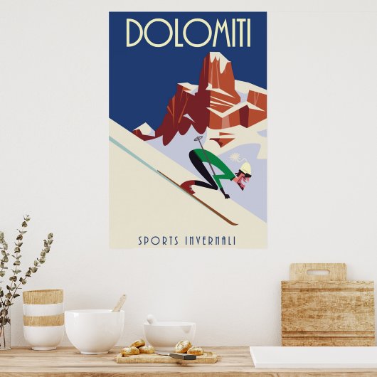Dolomites Poster (Keuken)