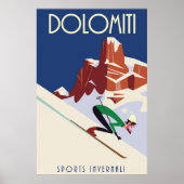 Dolomites Poster (Voorkant)