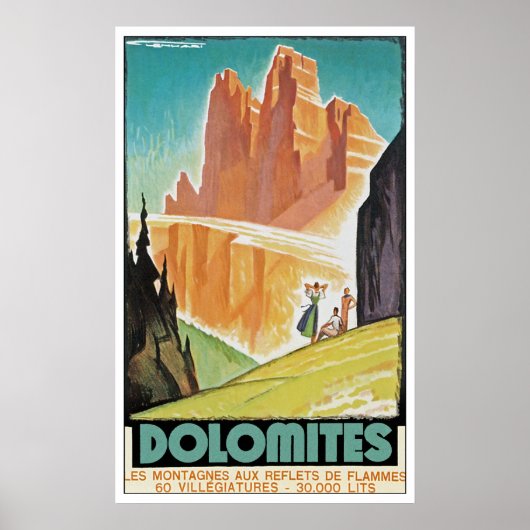 Dolomites Poster (Voorkant)