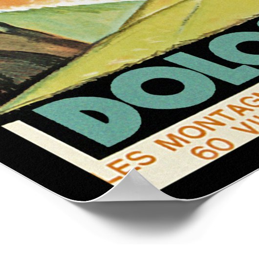 Dolomites Poster (Hoek)