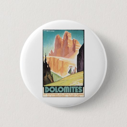 Dolomites Ronde Button 5,7 Cm (Voorkant)