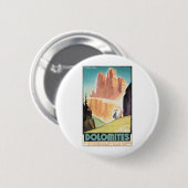 Dolomites Ronde Button 5,7 Cm (Voorkant /achterkant)