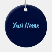 Dolomites South Tirol Retro Skier  Ski Keramisch Ornament (Achterkant)