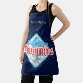 Dolomites South Tirol Retro Skier  Ski Schort (Insitu)