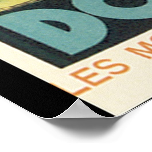 Dolomites Vintage Travel Poster (Hoek)