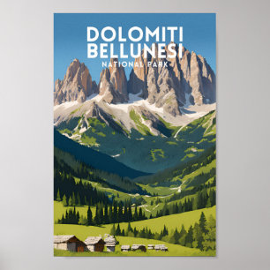 Dolomiti Bellunesi National Park Poster