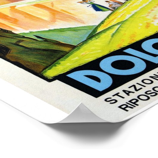 DOLOMITI POSTER (Hoek)