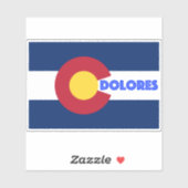 Dolores Colorado Sticker (Vel)