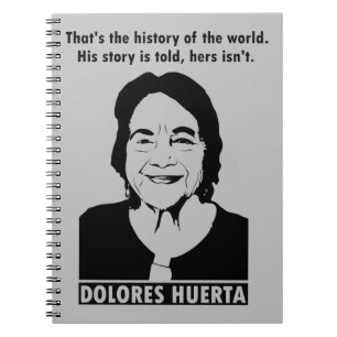 Dolores Huerta Quote Notitieboek