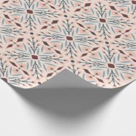 Dolores Tegels FLoral Pattern roze Cadeaupapier