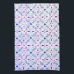 Dolores Tegels Pattern Paars Pink Mint Theedoek<br><div class="desc">Decoreer je keuken met deze handgetekende tegels handdoek. Het maakt een geweldig huishouden of bruiloft cadeau! U kunt het aanpassen en tekst ook toevoegen. Bekijk mijn winkel voor nog veel meer kleuren en patronen,  plus overeenkomende objecten voor je thuis!</div>