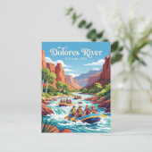 Doloresrivier Colorado, VS Briefkaart (Staand voorkant)