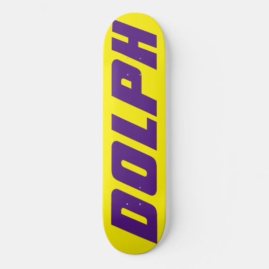 DOLPH  Tribute 8 1/4" Skateboarddek Persoonlijk Skateboard (Voorkant)