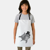 Dolphin als Gentleman met bovenste hoed Schort (Insitu)