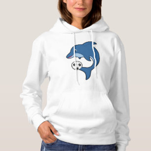 Dolphin als voetbalspeler met Voetbal Hoodie