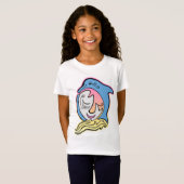 Dolphin and Fish Face Ocean Dreams T-shirt (Voorkant volledig)