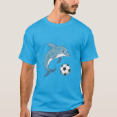 Dolphin and Soccer Ball T-shirt (Voorkant)