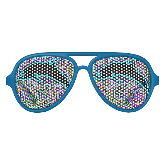 Dolphin Art Design Aviator Zonnebril (Voorkant)