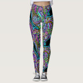 Dolphin Art Design Leggings (Voorkant)