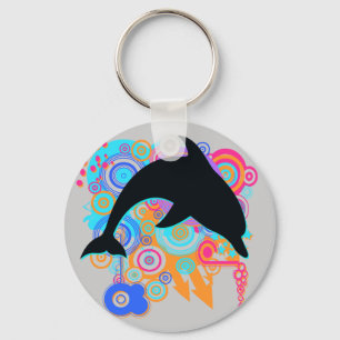 Dolphin Art Sleutelhanger