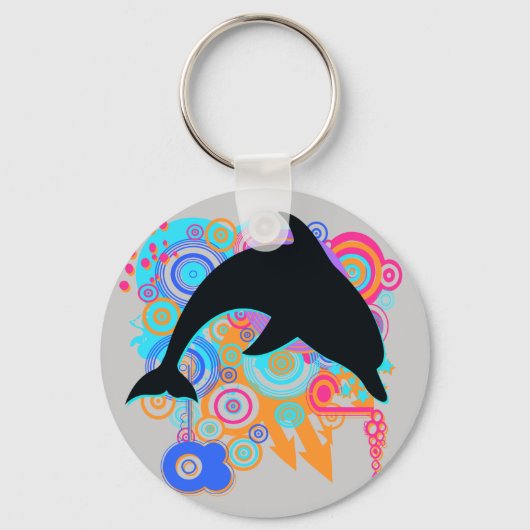 Dolphin Art Sleutelhanger (Voorkant)