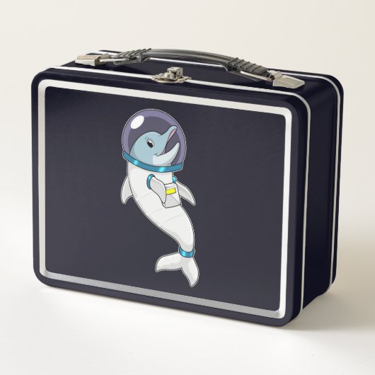 Dolphin as Astronaut in Costume (Voorkant)