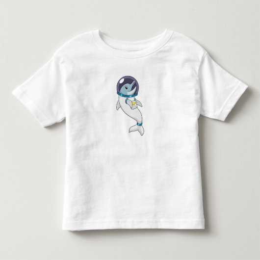 Dolphin as Astronaut in Costume Kinder Shirts (Voorkant)