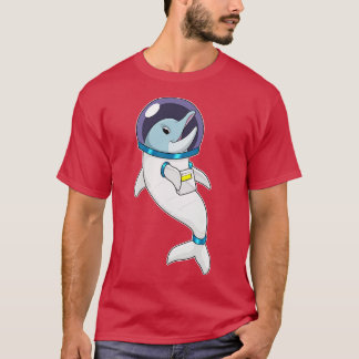 Dolphin as Astronaut in Costume T-shirt