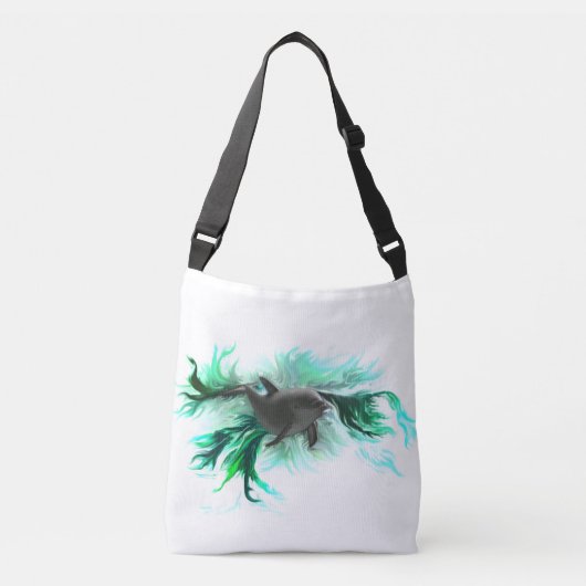 Dolphin Baby Crossbody Tas (Voorkant)