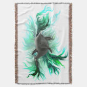 Dolphin Baby Deken (Voorkant Verticaal)