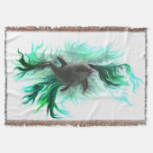 Dolphin Baby Deken (Voorkant)