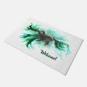 Dolphin Baby Deurmat (Schuin)