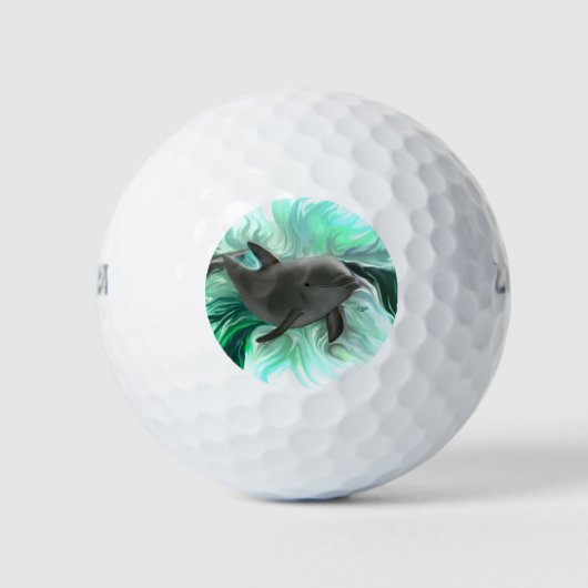 Dolphin Baby Golfballen (Voorkant)