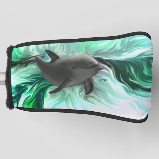 Dolphin Baby Golfheadcover (Voorkant)