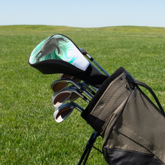 Dolphin Baby Golfheadcover (Insitu)