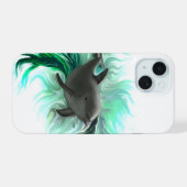 Dolphin Baby iPhone 15 Case (Achterkant horizontaal)