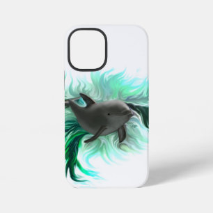 Dolphin Baby iPhone 12 Mini Hoesje