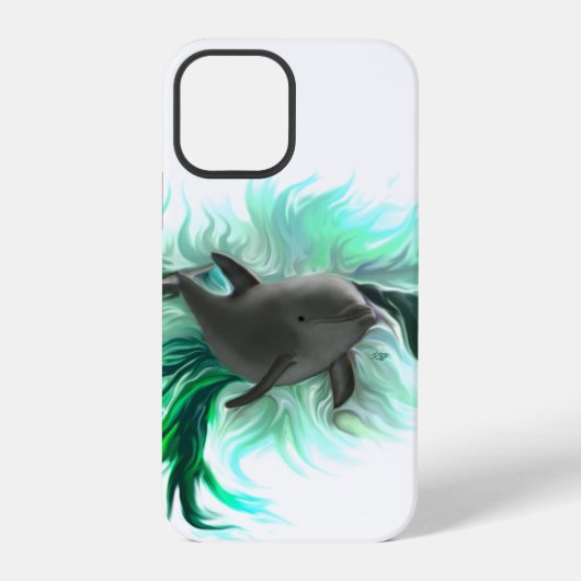 Dolphin Baby iPhone Hoesje (Achterkant)