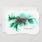 Dolphin Baby Kaart (Voorkant)