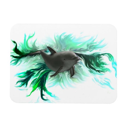Dolphin Baby Magneet (Horizontaal)