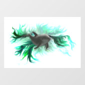 Dolphin Baby Raamsticker (Vel)