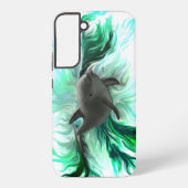 Dolphin Baby Samsung Galaxy Hoesje (Achterkant)