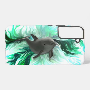 Dolphin Baby Samsung Galaxy Hoesje
