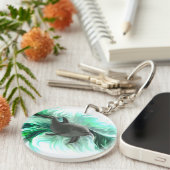 Dolphin Baby Sleutelhanger (Voorkant Rechts)