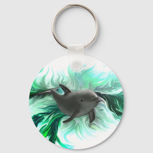 Dolphin Baby Sleutelhanger (Voorkant)